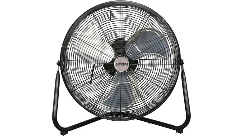 heavy duty metal floor fan