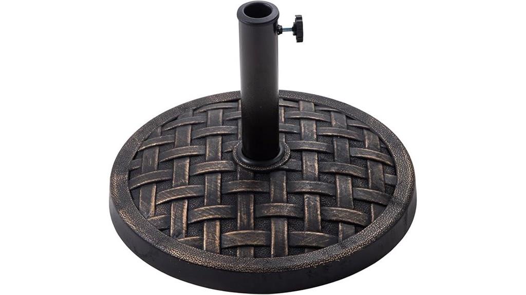 heavy duty outdoor umbrella base