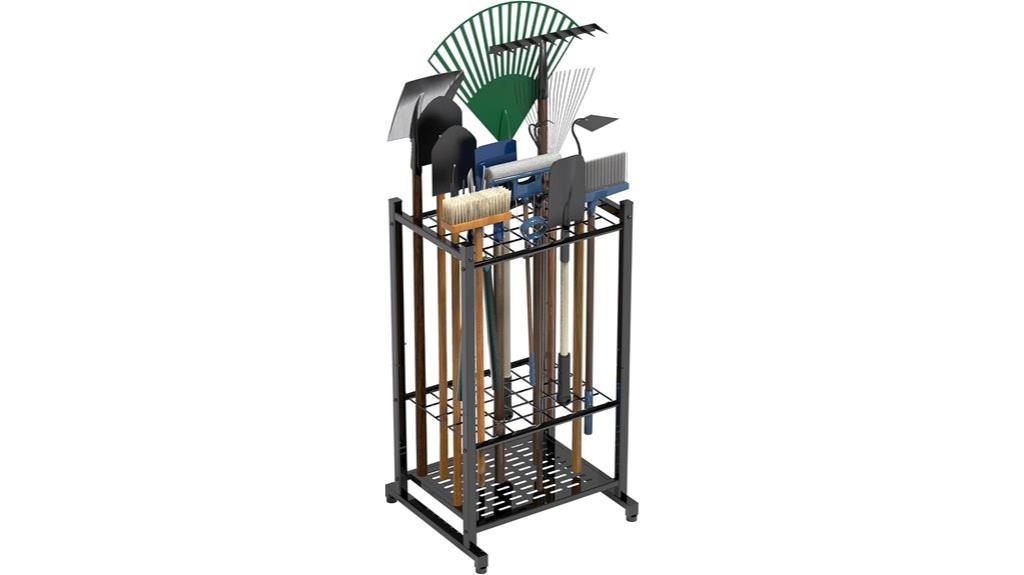 heavy duty steel yard organizer
