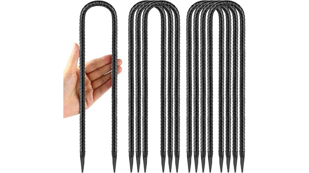 heavy duty trampoline ground stakes