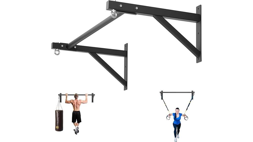 heavy duty wall mounted pull up bar