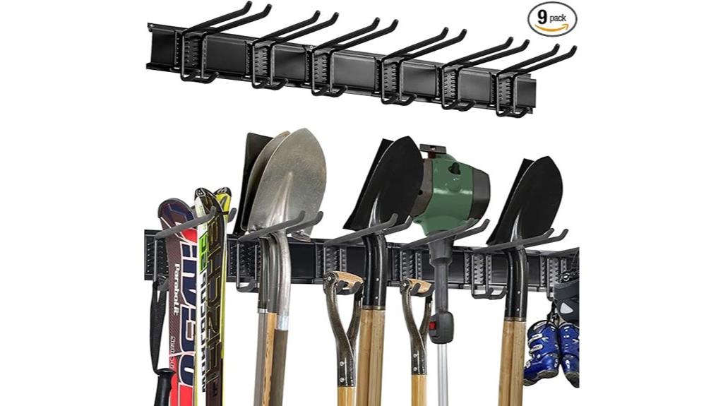 heavy duty wall mounted rack