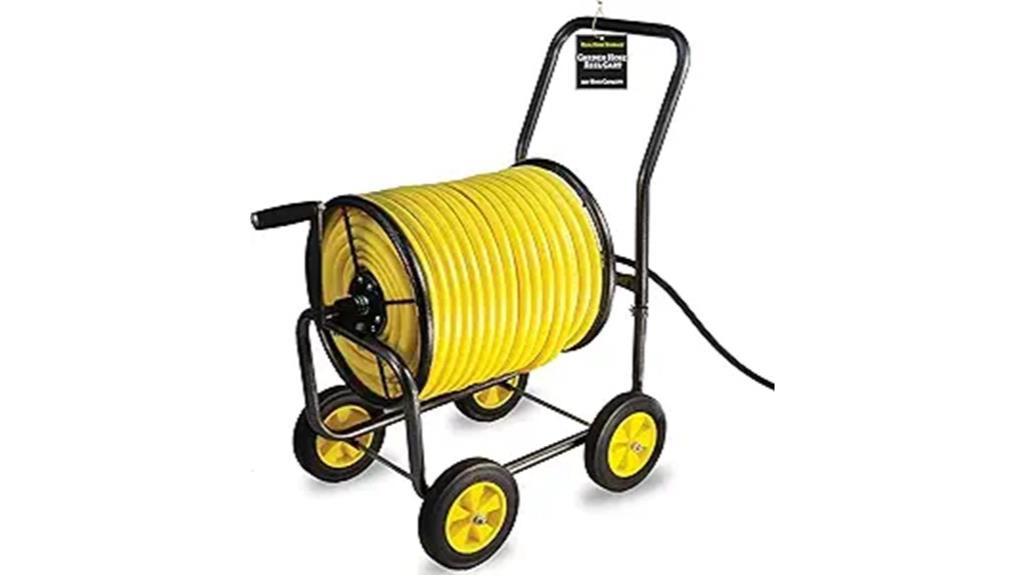 heavy duty wheeled hose reel