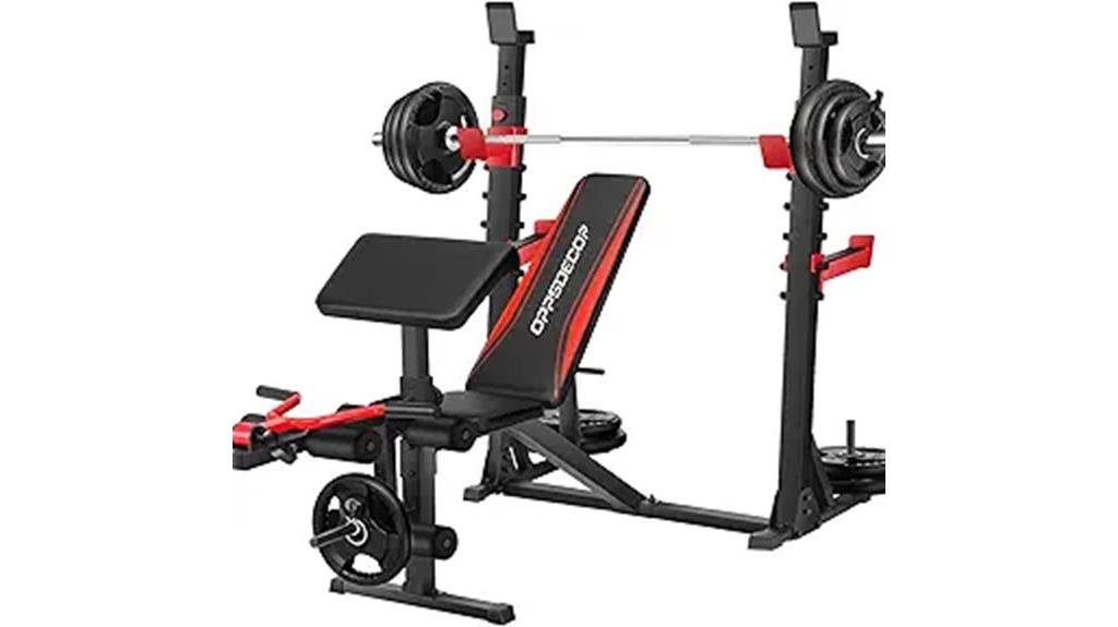 heavyweight bench and rack
