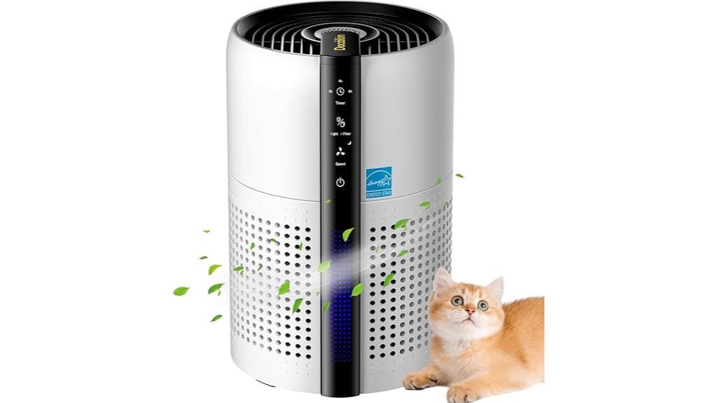 hepa night light purifier
