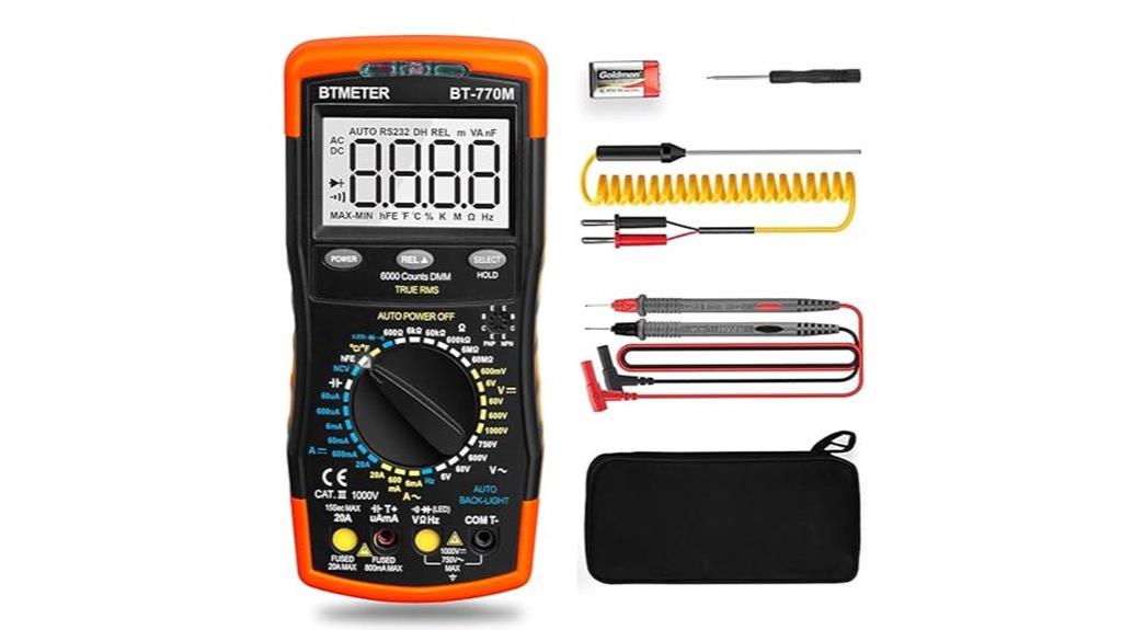 high accuracy trms digital multimeter