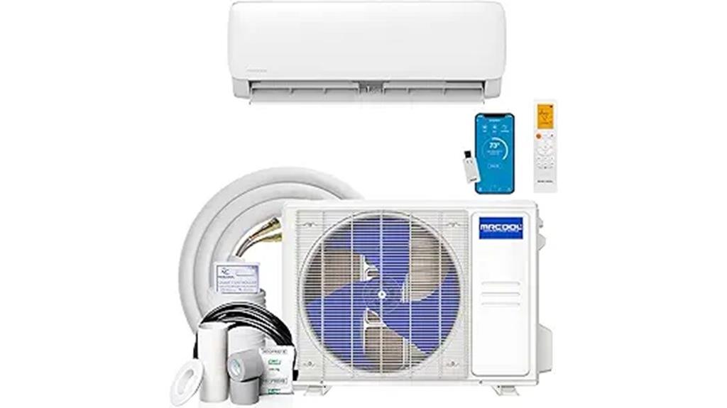 high capacity ductless hvac