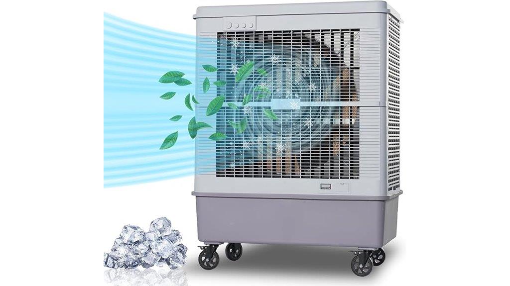 high capacity evaporative cooler