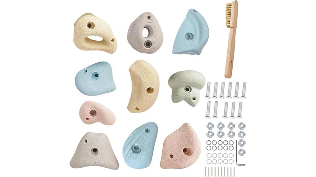 high quality kids and adults climbing holds