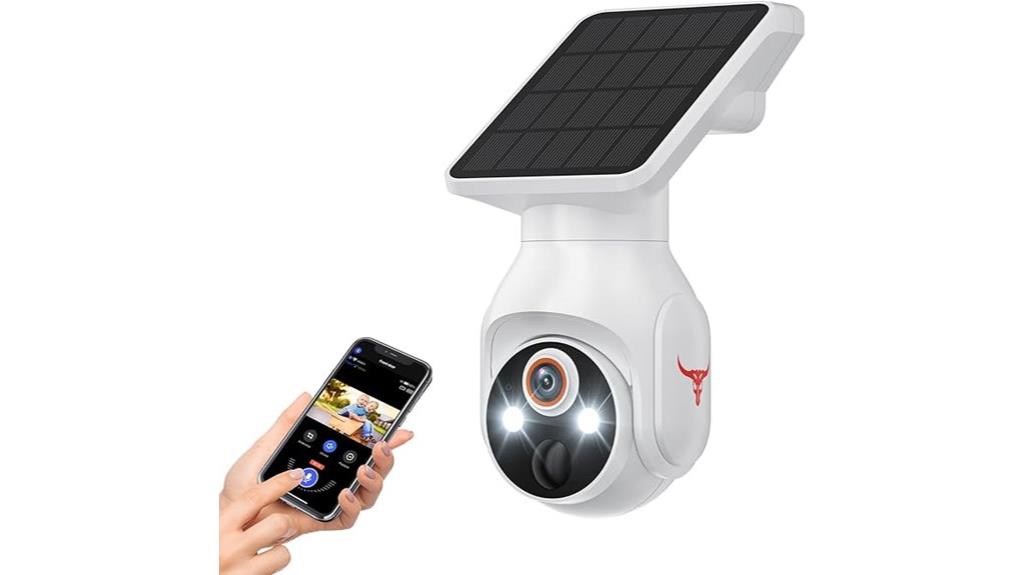 high resolution wireless solar camera