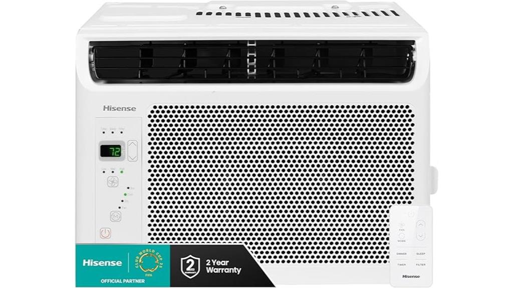 hisense 6 000 btu ac