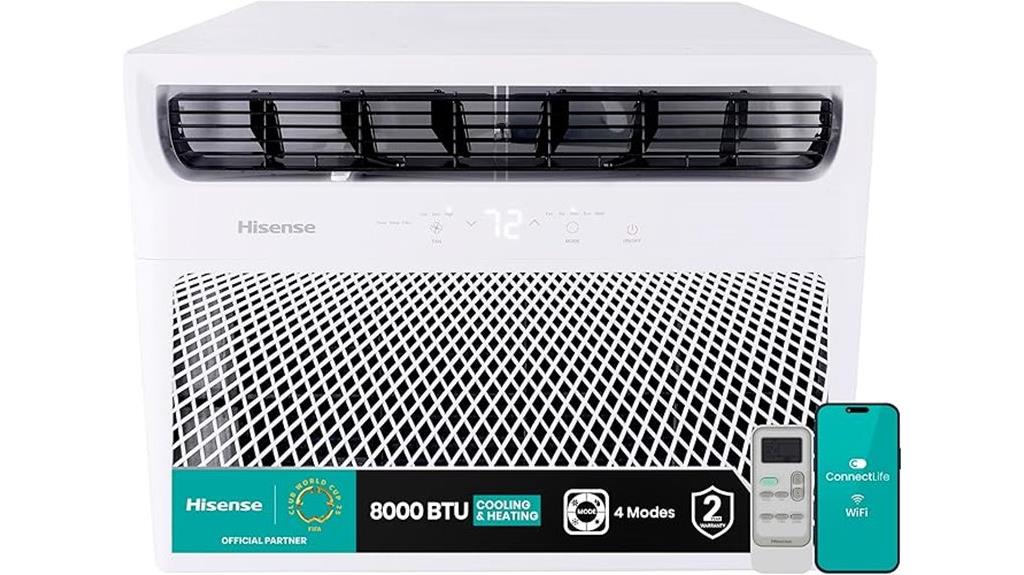 hisense 8 000 btu window air conditioner