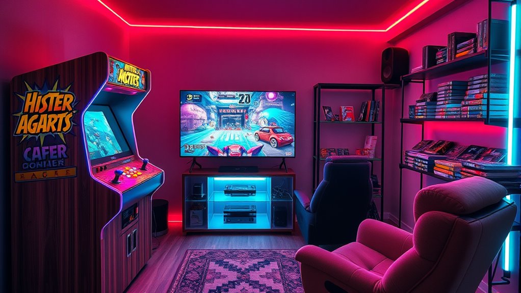 home arcade gaming setup