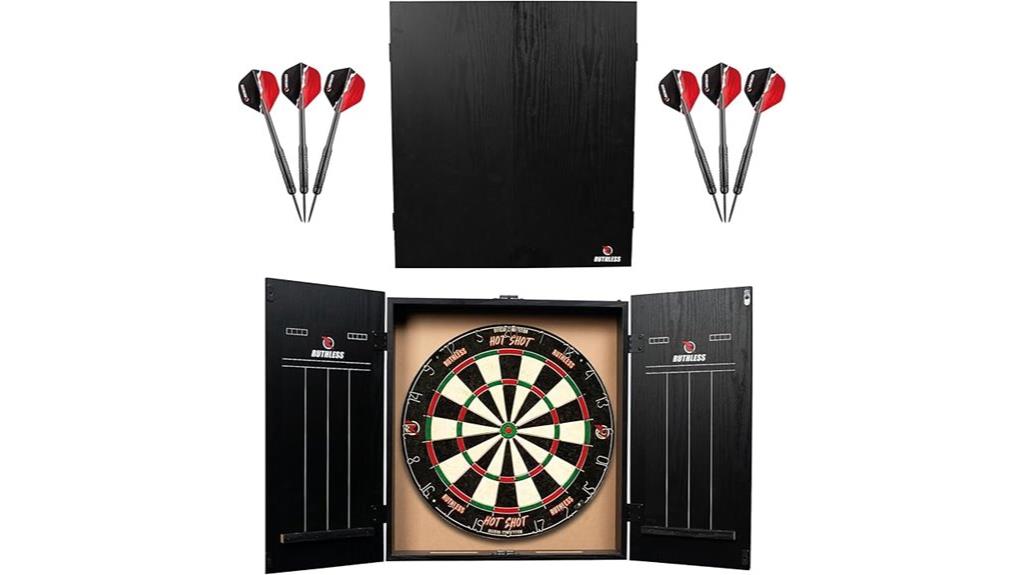 home darts cabinet included