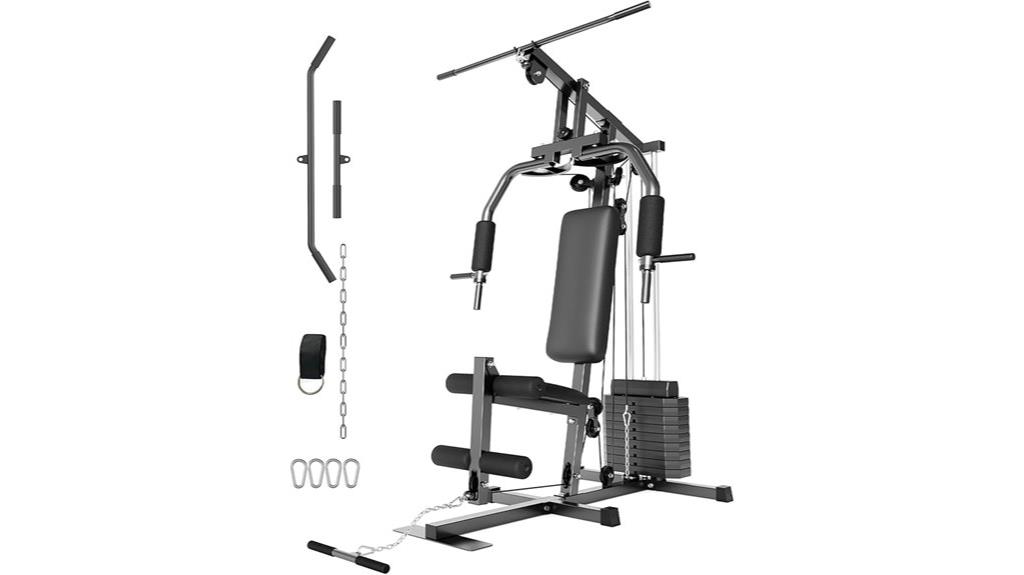 home gym equipment system