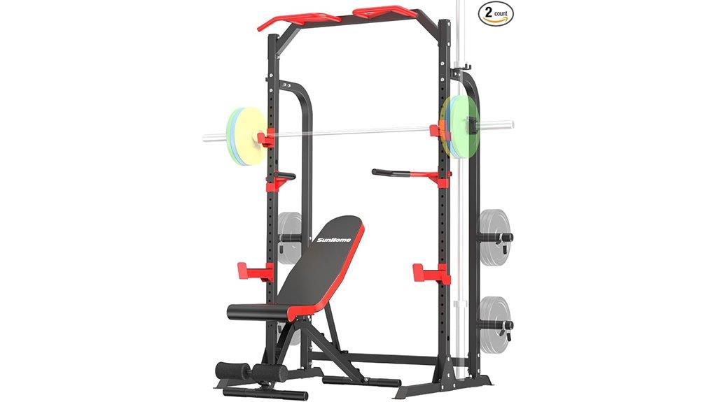 home gym squat rack