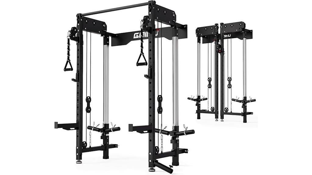 home gym squat rack