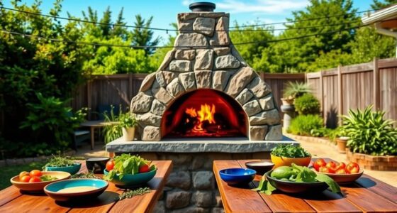 home outdoor pizza cooking