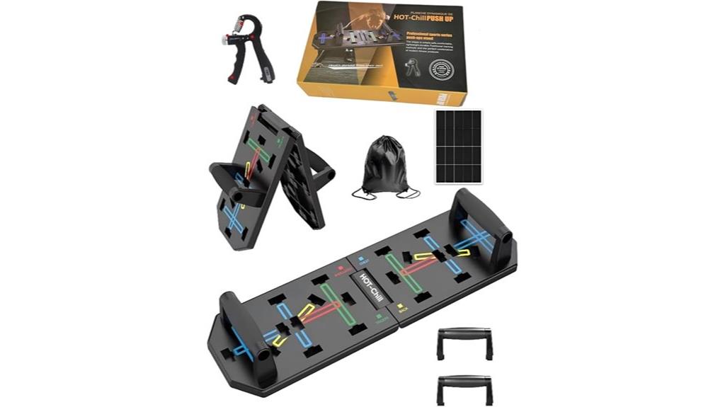home push up board equipment
