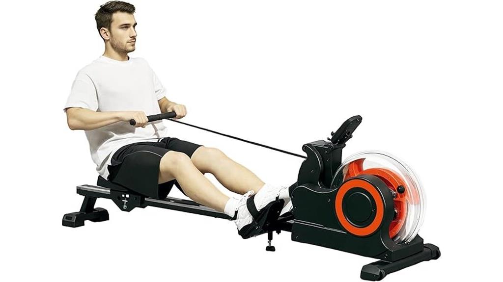 home soozier water rowing