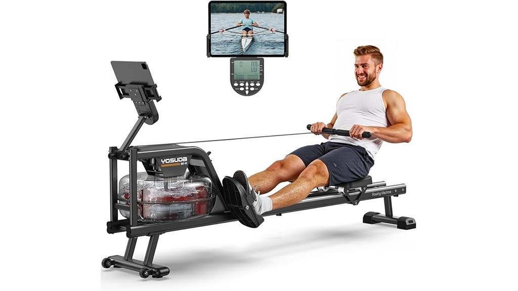 home use water rowing machine
