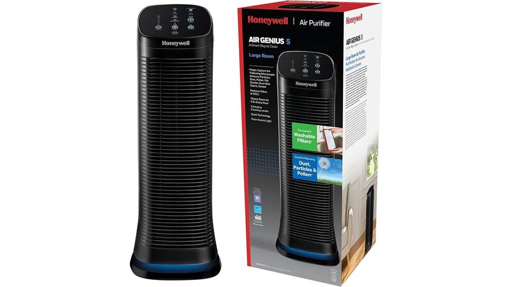 honeywell permanent filter air purifier