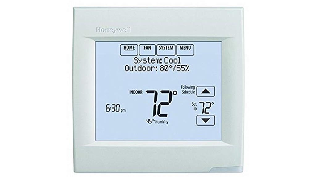 honeywell wifi touchscreen thermostat