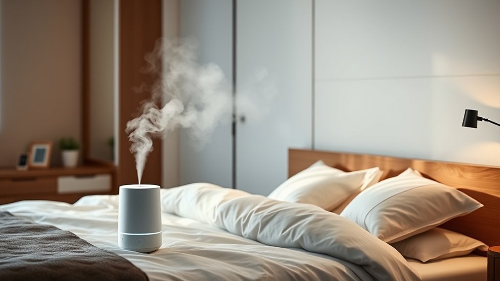humidifier features for bedroom