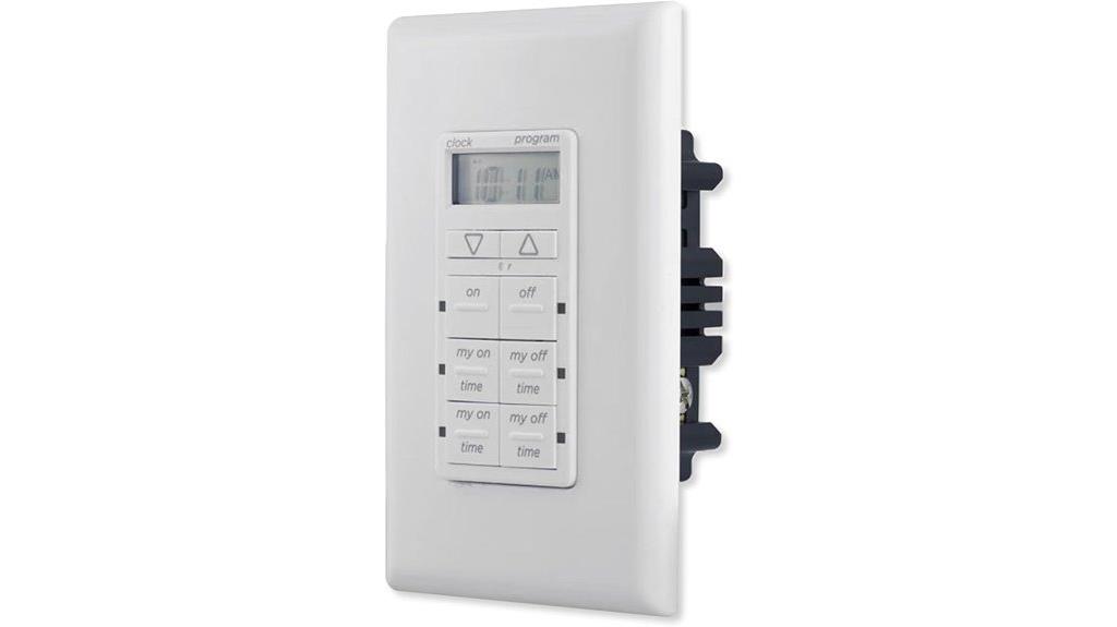 in wall digital timer