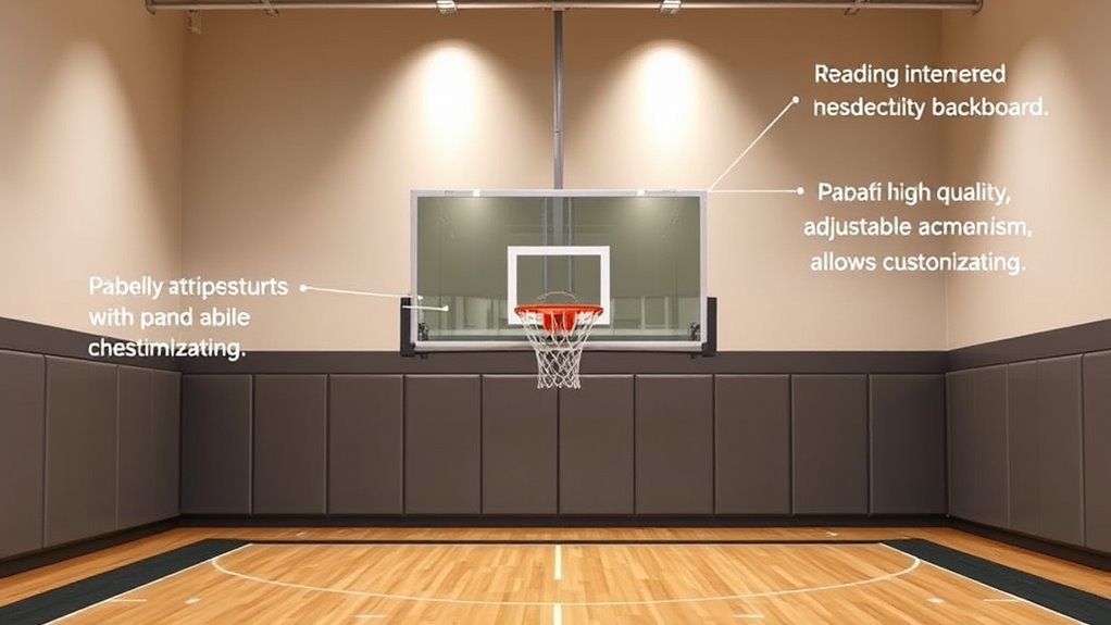 indoor basketball hoop considerations