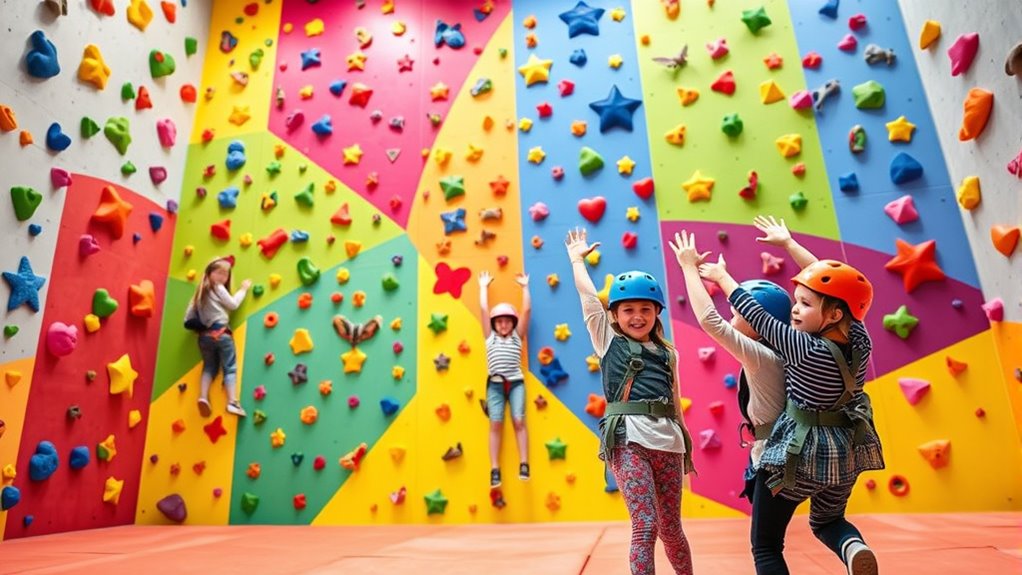 indoor kids climbing wall