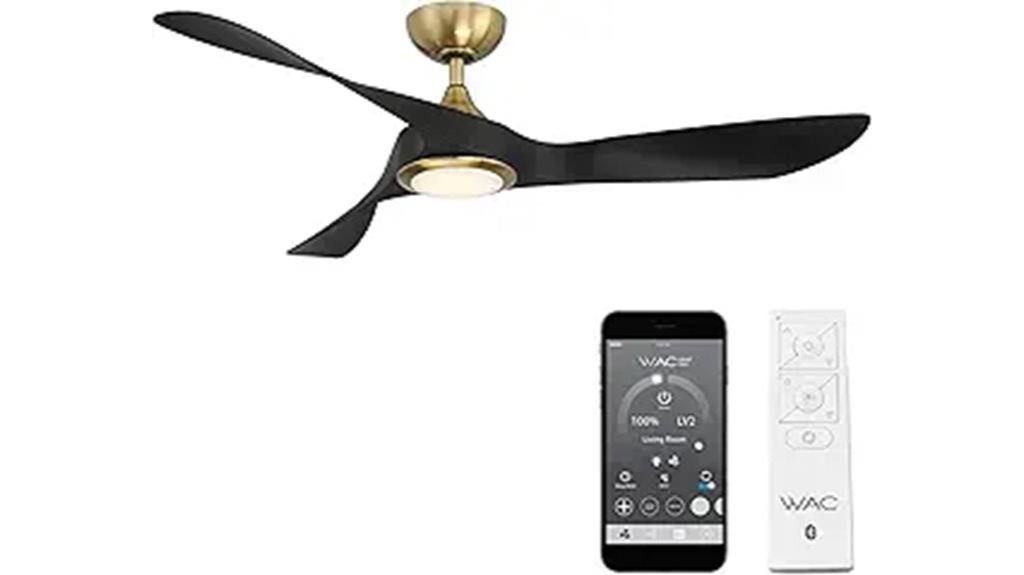 indoor outdoor smart ceiling fan