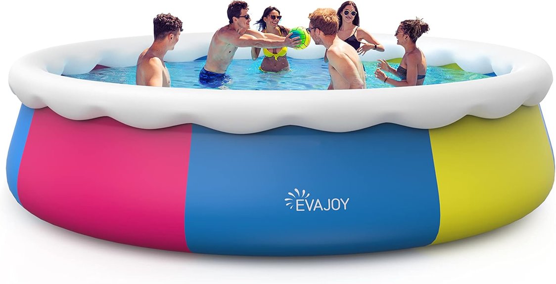 inflatable pool with filter