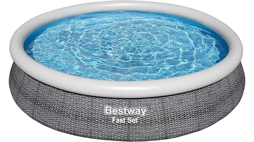 inflatable pool with pump