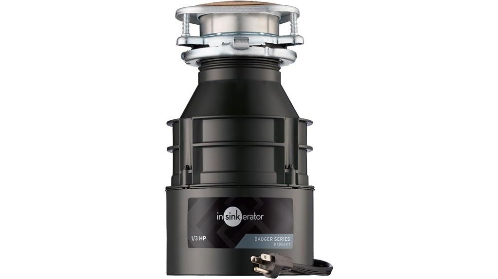 insinkerator badger garbage disposal