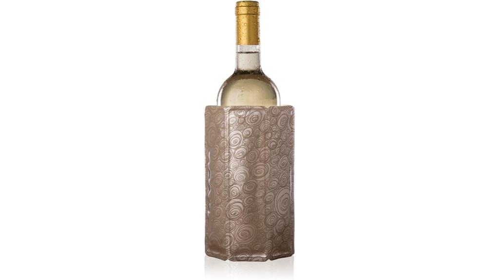 insulated wine bottle cooler
