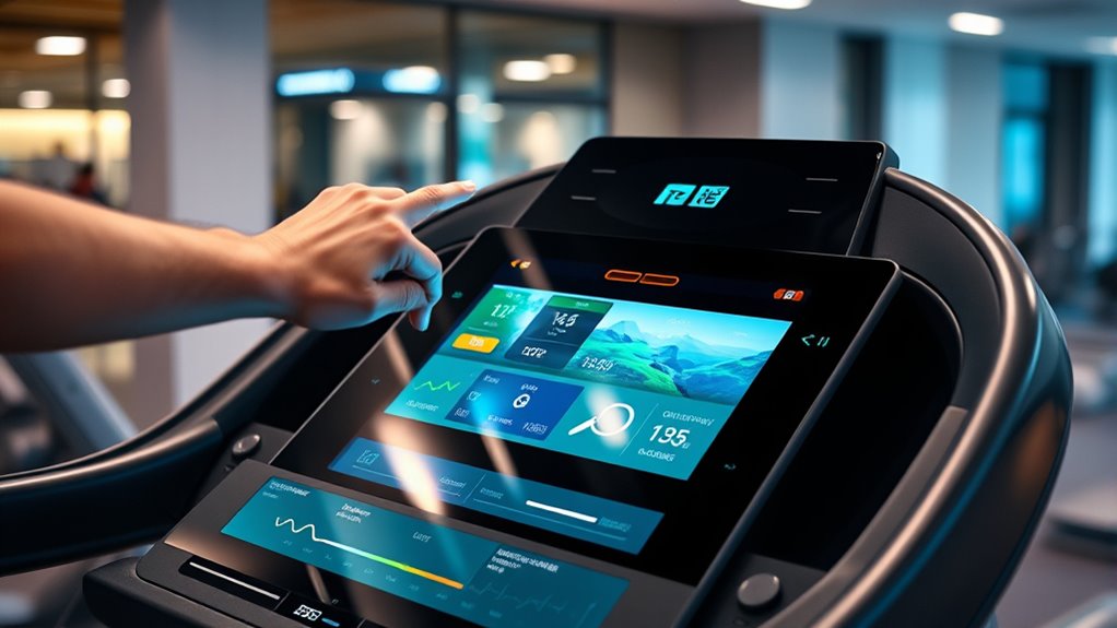 interactive display features