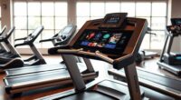 interactive display treadmill options