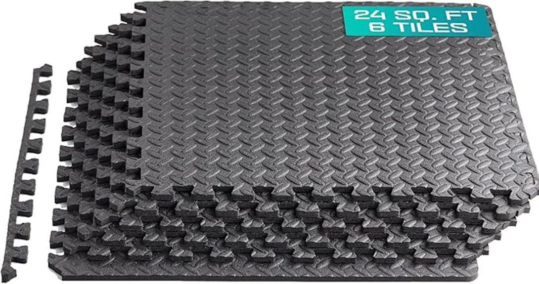 interlocking foam puzzle mat