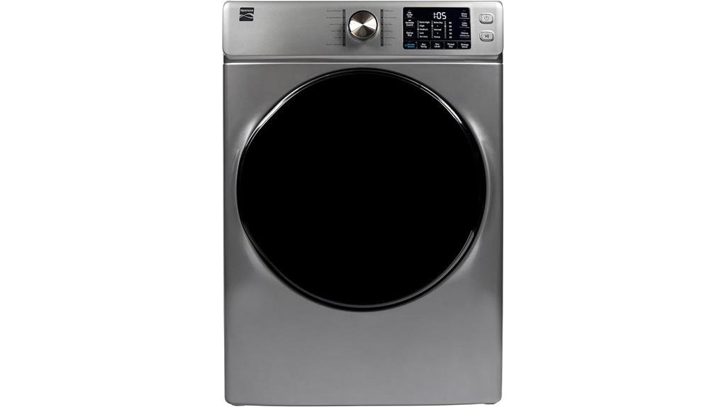 kenmore electric steam dryer