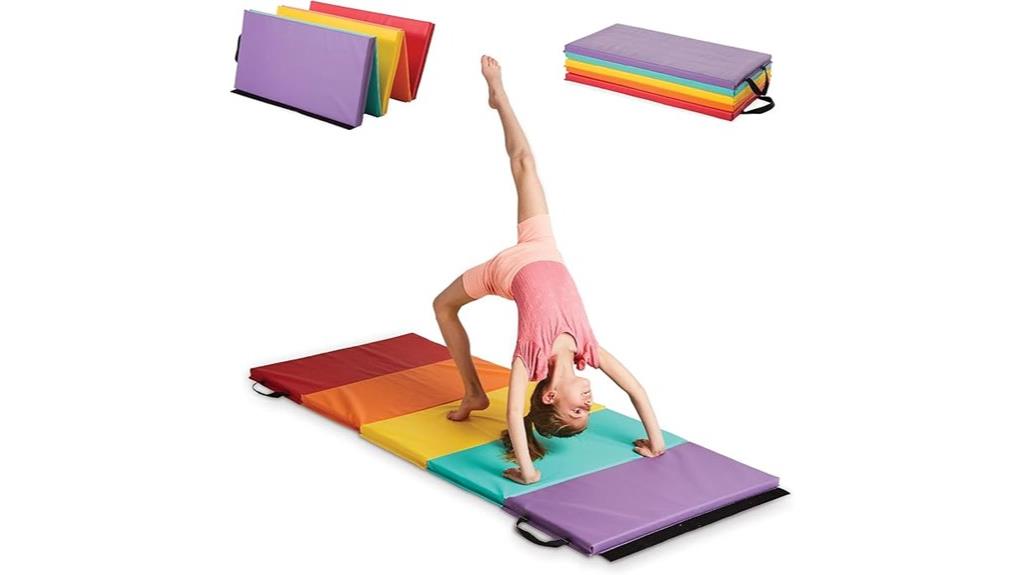 kids 5 panel foldable mat