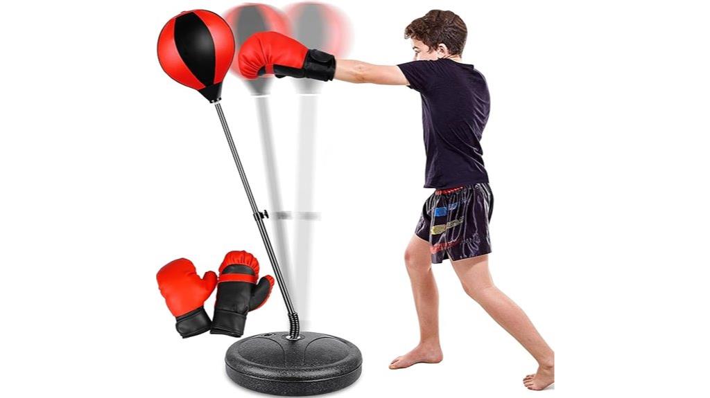kids adjustable boxing bag