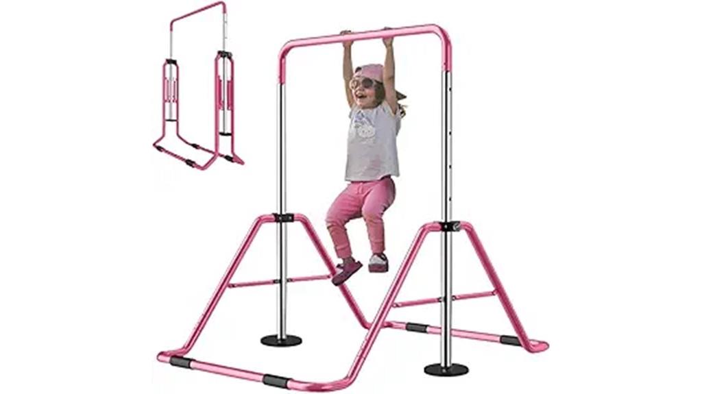 kids adjustable gymnastics bars