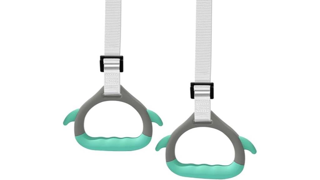kids adjustable gymnastics rings