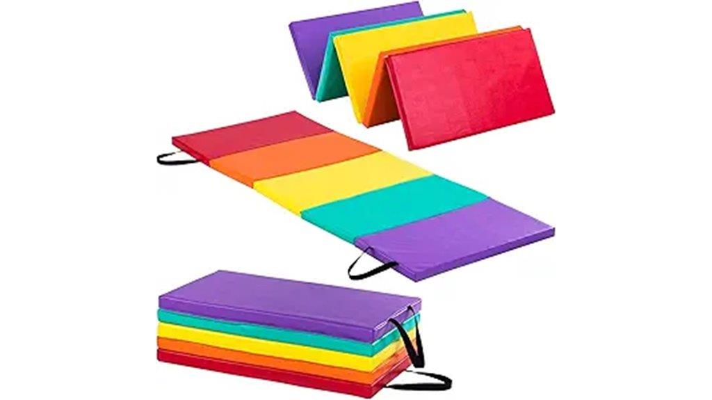 kids bounce tumbling mat