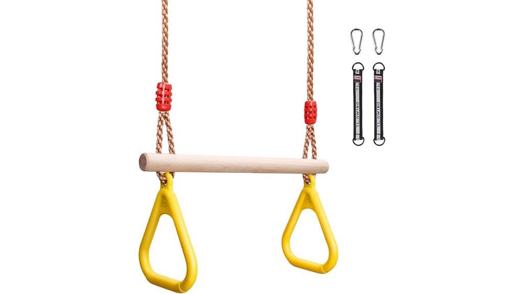 kids trapeze swing set