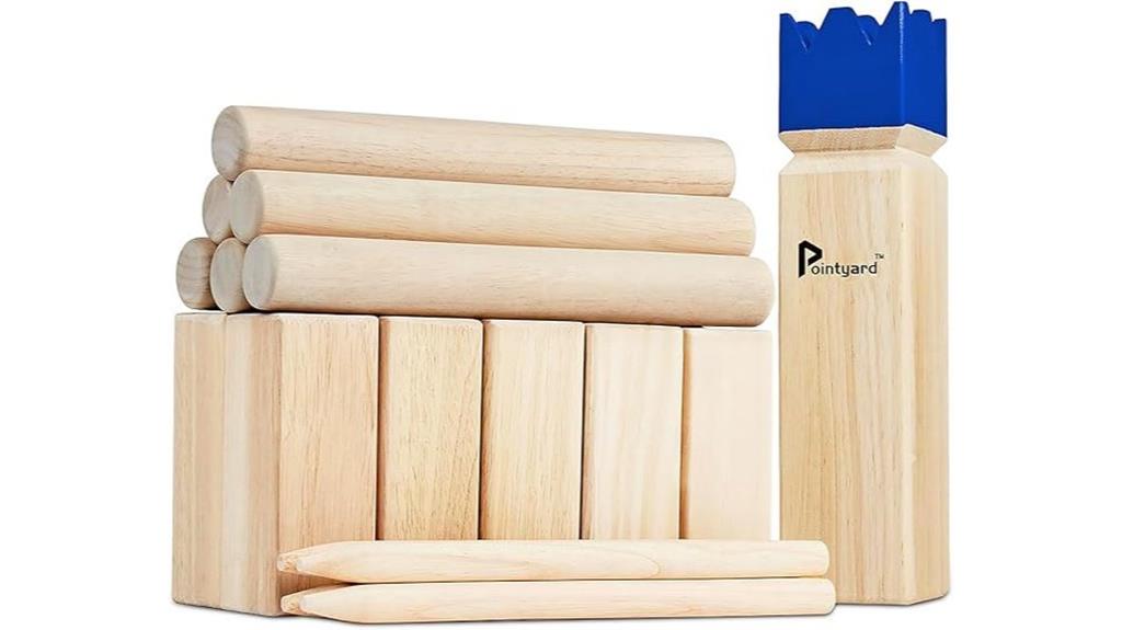kubb game with bag