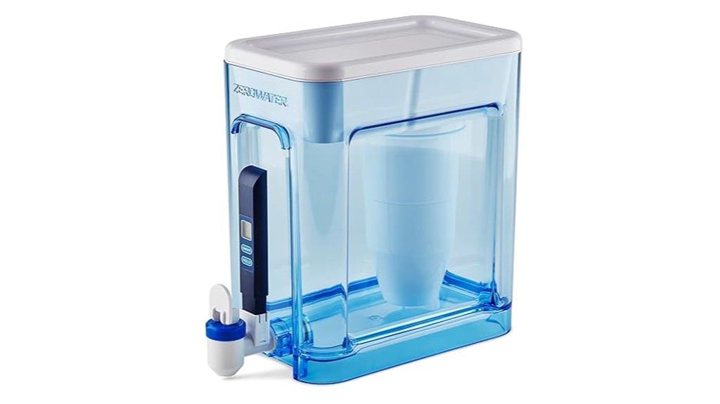 large 22 cup water dispenser
