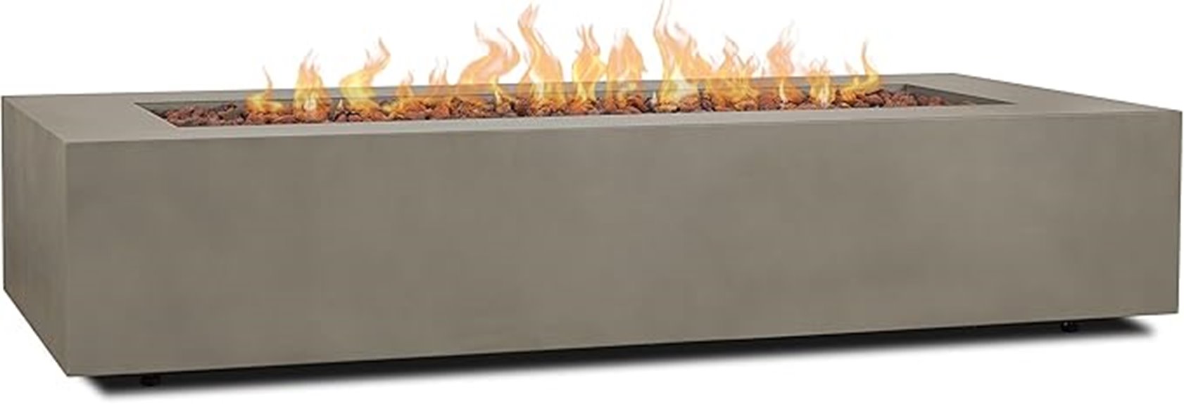 large 70 inch fire table
