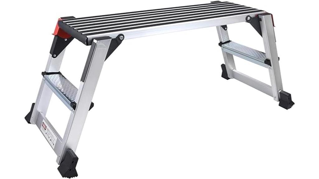 large aluminum folding step